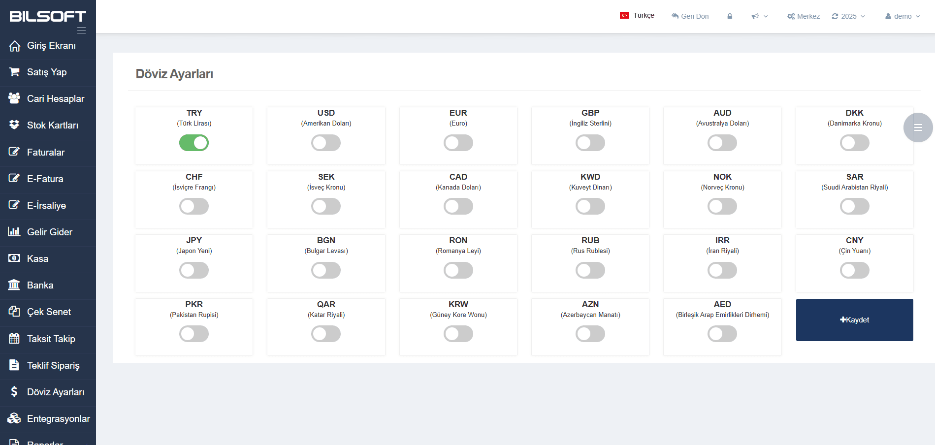 Bilsoft Muhasebe screenshot 3